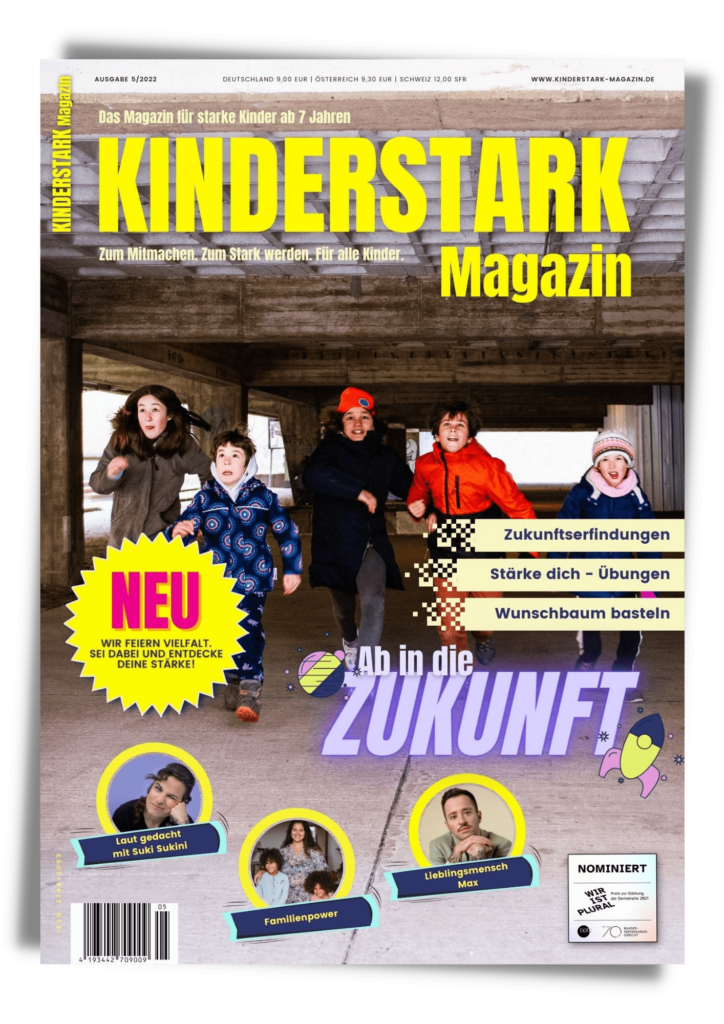 Cover des Kindermagazin KINDERSTARK MAGAZIN