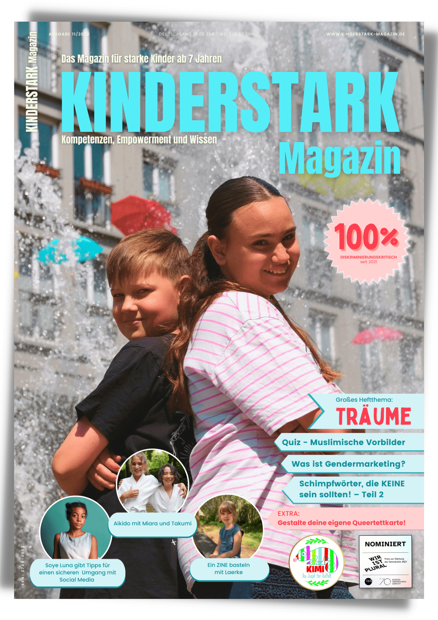 Kindermagazin KINDERSTARK MAGAZIN Nr. 11 Cover des Kindermagazin KINDERSTARK MAGAZIN